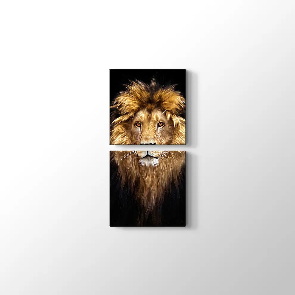 Aslan Kanvas Tablo