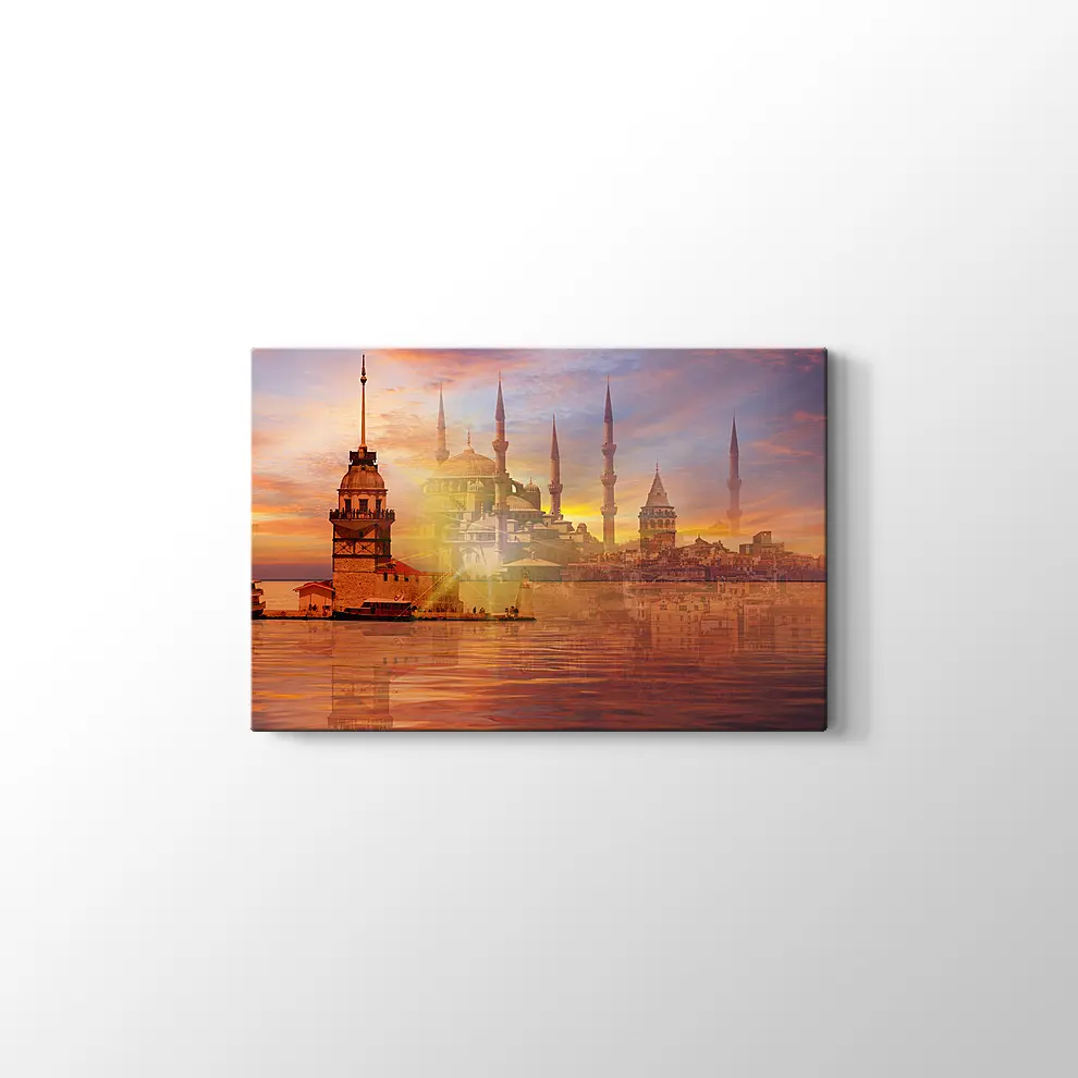 Kızkulesi Kanvas Tablo