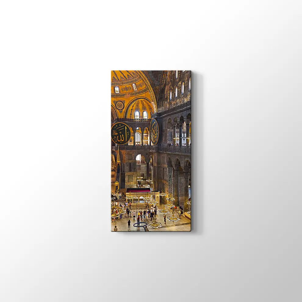 Ayasofya İç Mekan Kanvas Tablo