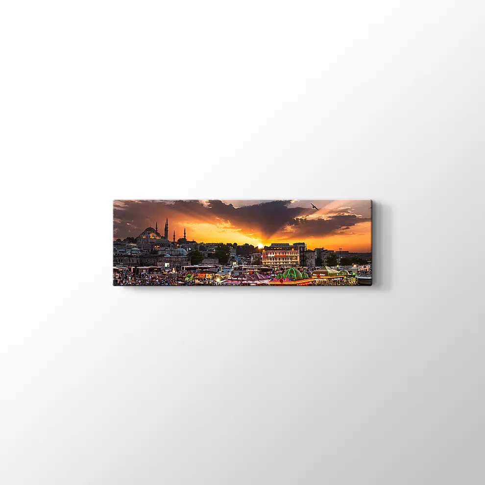 Eminönü Balıkçılar Kanvas Tablo