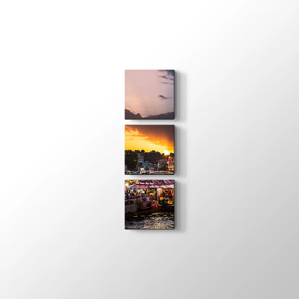 Eminönü Balıkçılar Kanvas Tablo