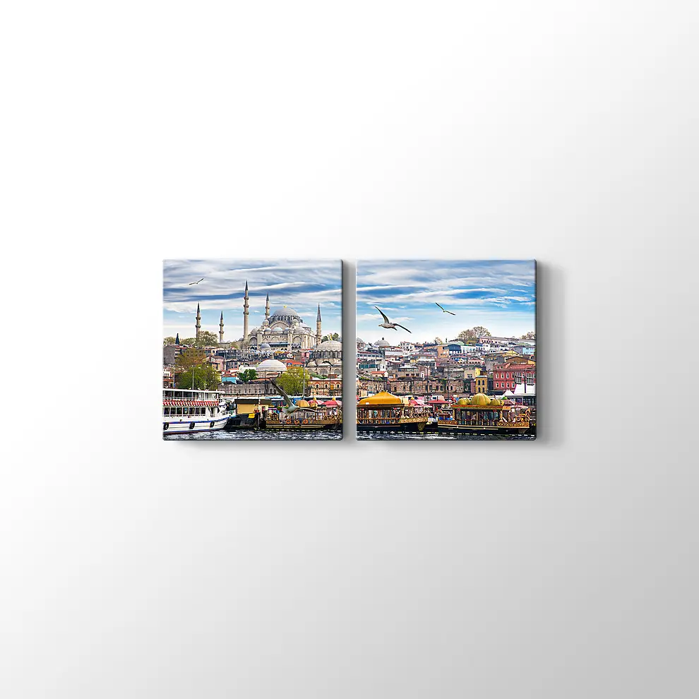 İstanbul Eminönü Kanvas Tablo