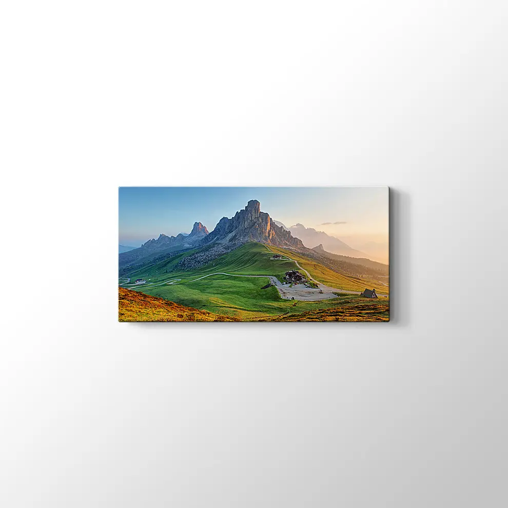 Dolomitler Kanvas Tablo