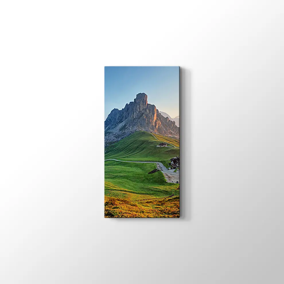 Dolomitler Kanvas Tablo