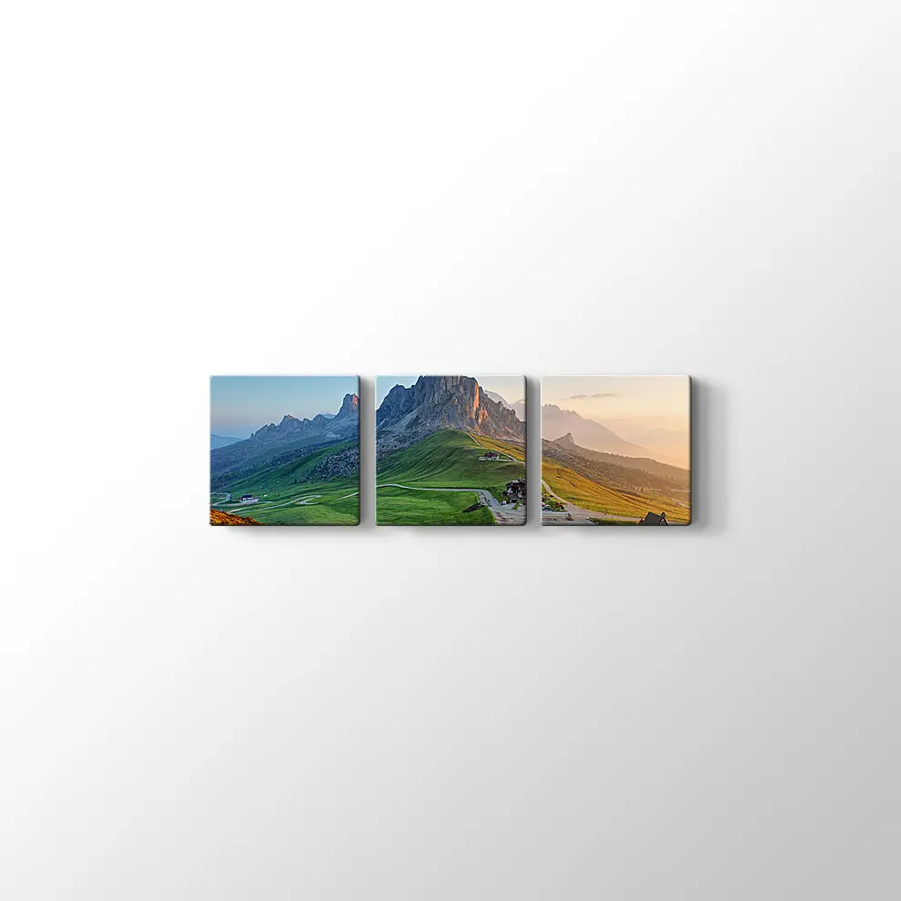 Dolomitler Kanvas Tablo