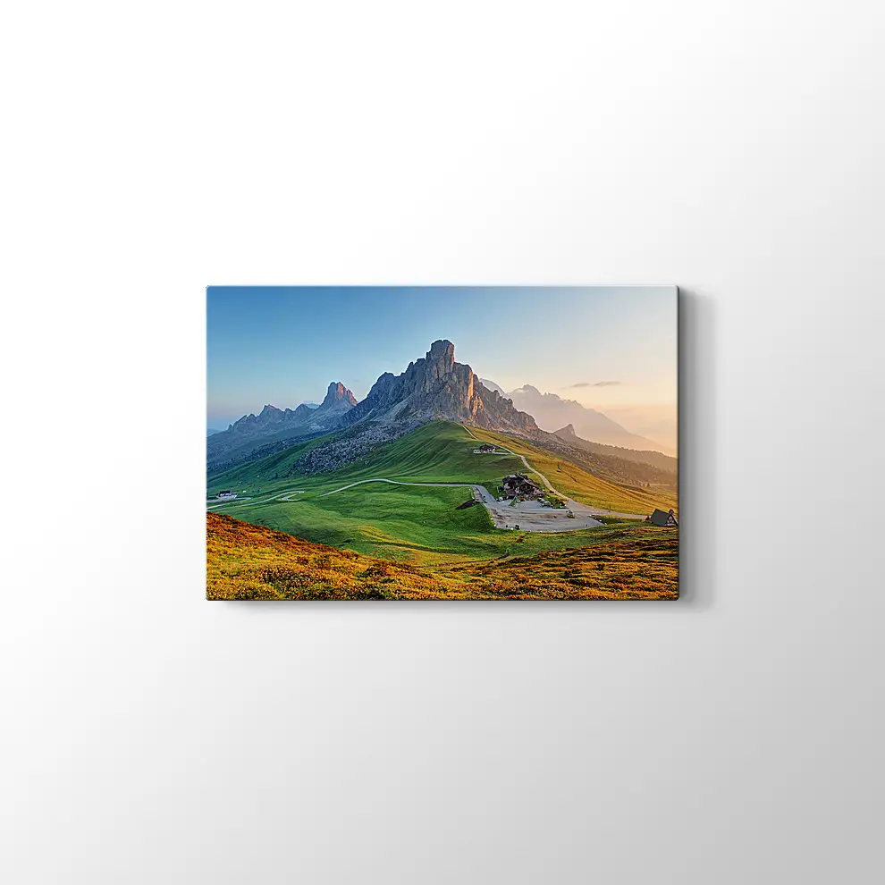 Dolomitler Kanvas Tablo