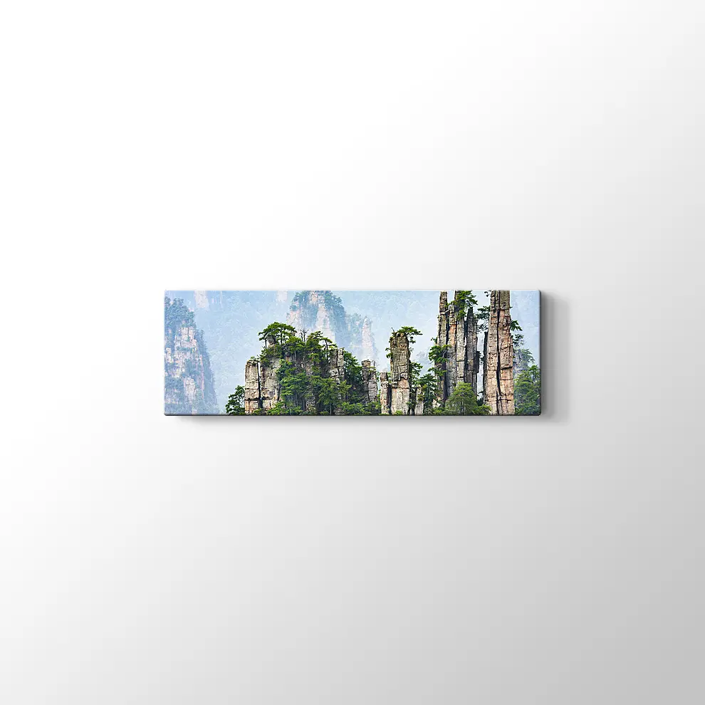 Sivri Kayalar Kanvas Tablo