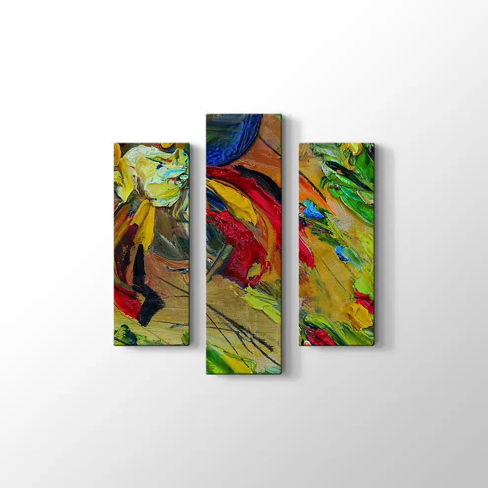 Soyut Sanat Kanvas Tablo