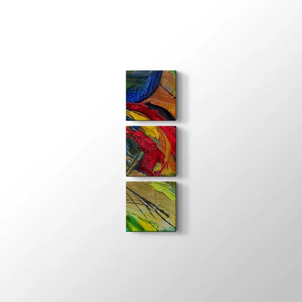 Soyut Sanat Kanvas Tablo