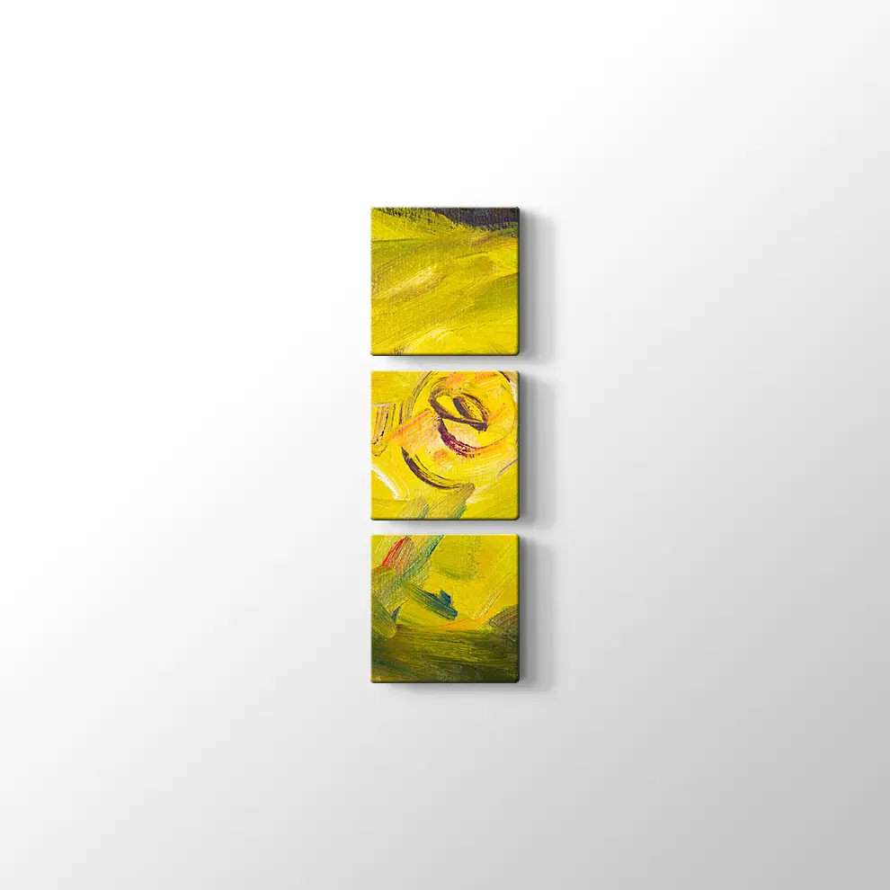 Soyut Sanat Yağlıboya Tablo