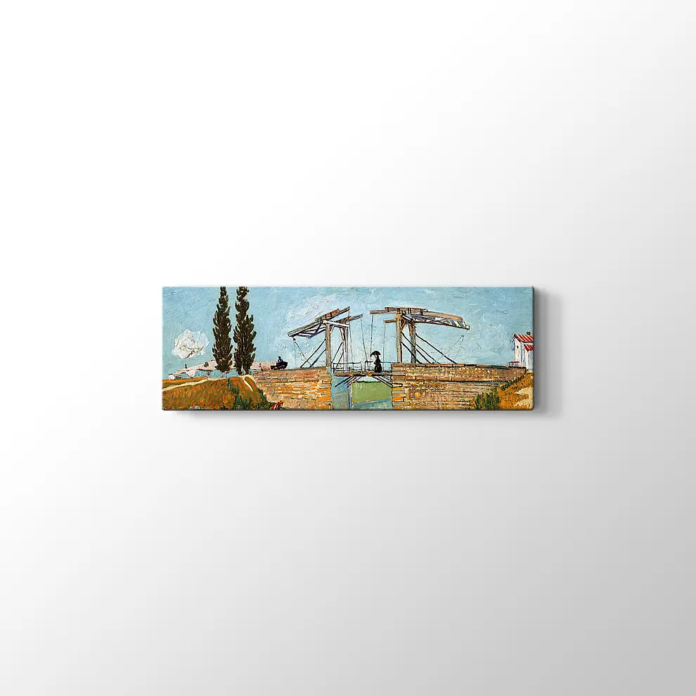 Van Gogh Köprüdeki Adam Kanvas Tablo