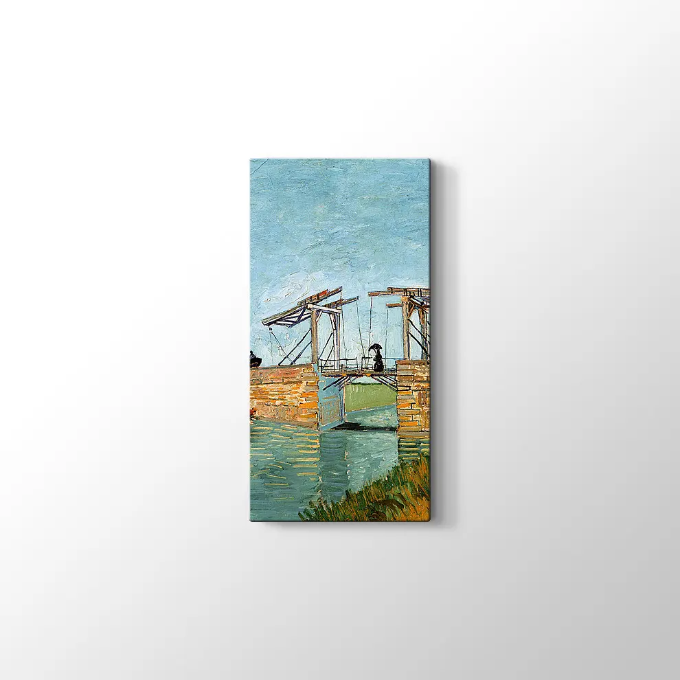 Van Gogh Köprüdeki Adam Kanvas Tablo
