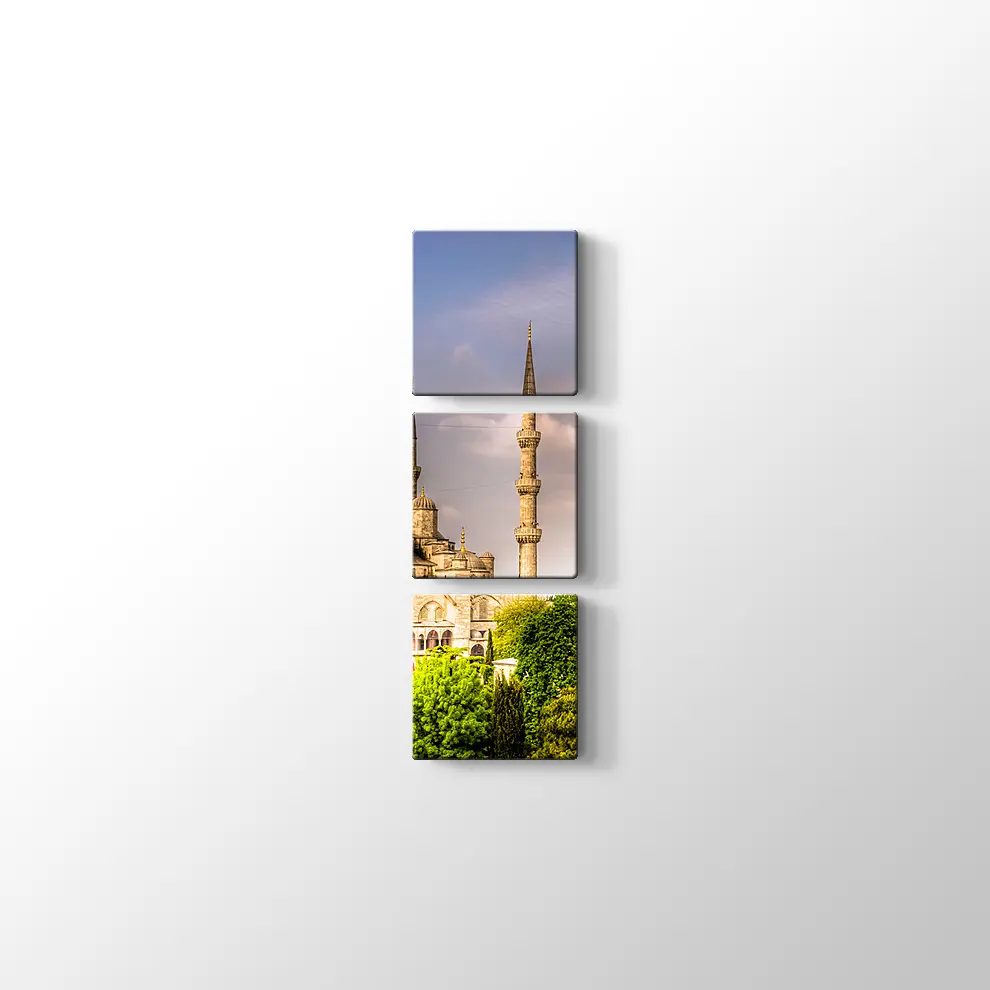 İstanbul Sultanahmet Camii Kanvas Tablo
