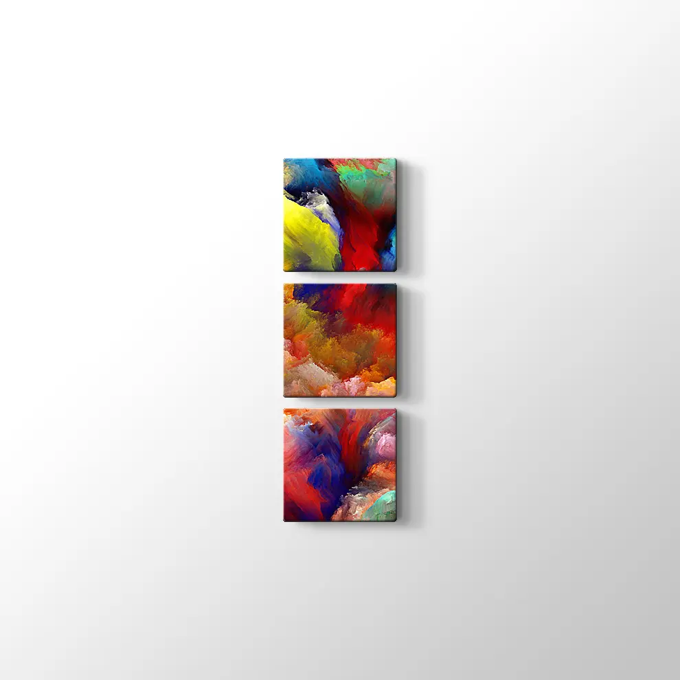 Rüya ve Renkler Soyut Sanat Kanvas Tablo