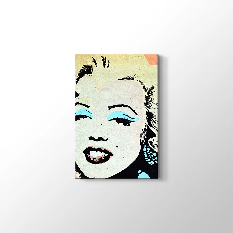 Pop Art İllüstrasyon Tablo