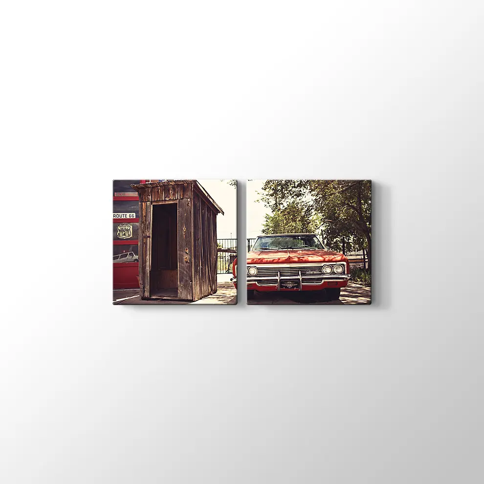 Chevrolet Impala 67 Kanvas Tablo