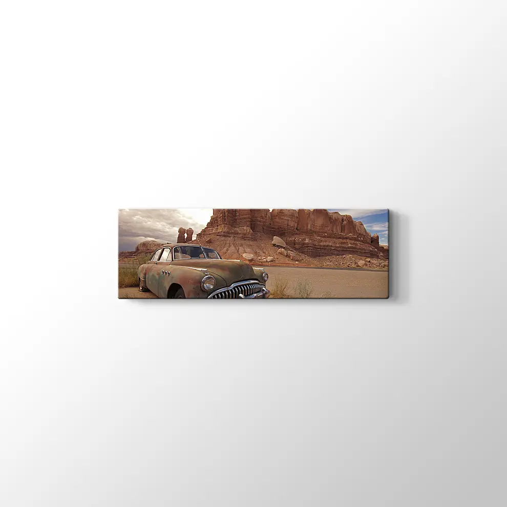 Arizona Çölü'nde 1960 Dodge Tablosu
