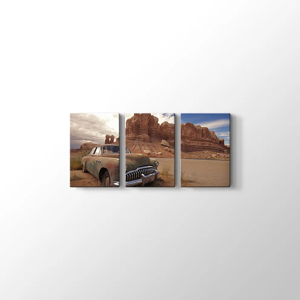 Arizona Çölü'nde 1960 Dodge Tablosu